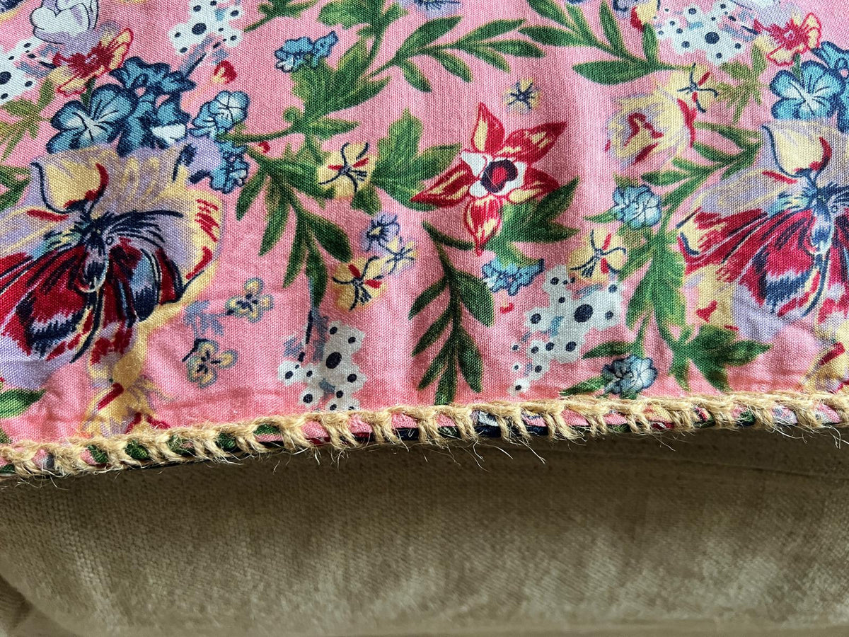 Sofa Cover rose bleu - 180x80cm